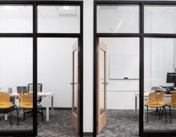 Empty offices